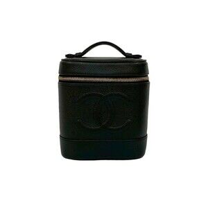 Unused, stored CHANEL Coco Mark caviar leather